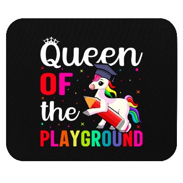 Discover Queen Of The Playground Back To School Mouse Pads