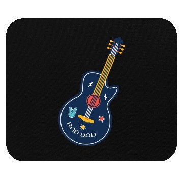 Discover Rad Dad (Happy Father's Day) Mouse Pads