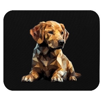 Discover Golden Retriever Puppy Dog Mouse Pads