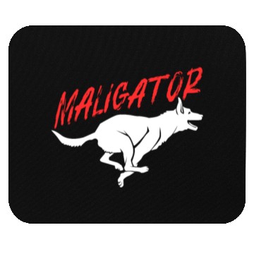 Discover Maligator Belgian Malinois Mouse Pads