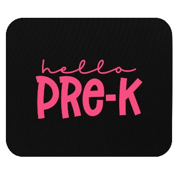 Discover Pre K pink Mouse Pads