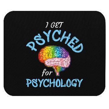 Discover Psyched Psychology Psychologist Mouse Pads