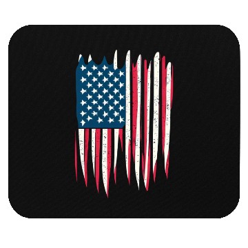 Discover AMERICAN FLAG INDEPENDENCE DAY FREEDOM DREAM USA Mouse Pads