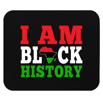 Discover I Am Black History Juneteenth Mouse Pads