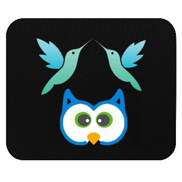 Discover bird Mouse Pads