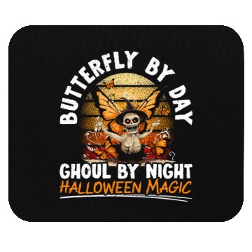 Discover Butterfly Halloween Trick Or Treat Insect Lover Mouse Pads