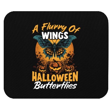 Discover Butterfly Halloween Trick Or Treat Insect Lover Mouse Pads