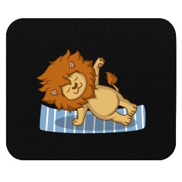 Discover Yoga Lion Mouse Pads