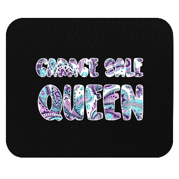 Discover Garage Sale Queen paisley Mouse Pads
