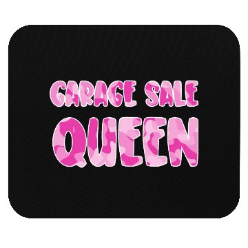 Discover Garage Sale Queen pink camo Mouse Pads