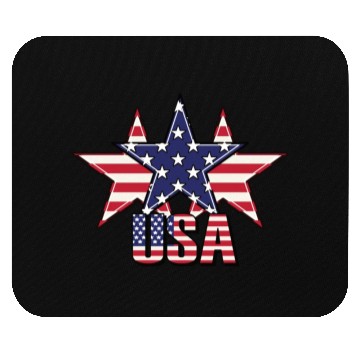 Discover God bless America the land of the free Mouse Pads