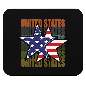 Discover God bless America the land of the free Mouse Pads