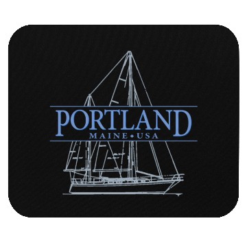 Discover Portland Maine Sailing Mouse Pads