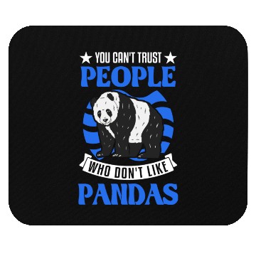 Discover Panda Lover Bear Gift Mouse Pads