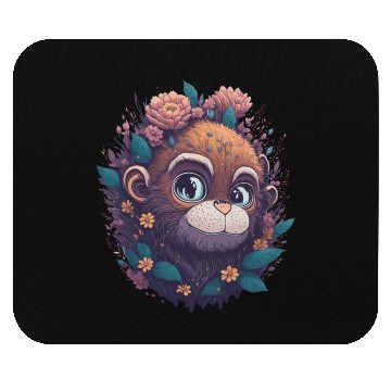 Discover Monkey lovers gift - monkey painting Mouse Pads