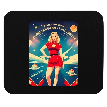 Discover Funny Retro Cold War Soviet Communism USSR Humor Mouse Pads