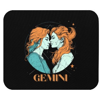 Discover Lesbian Gemini zodiac sign gay girls horoscope Mouse Pads