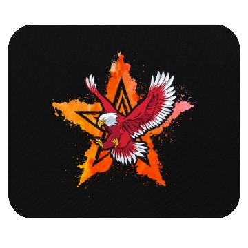 Discover 4th july Eagle Mouse Pads