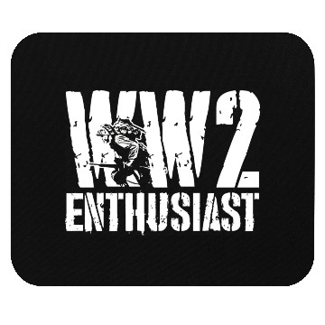 Discover World War 2 WW2 Enthusiast Mouse Pads