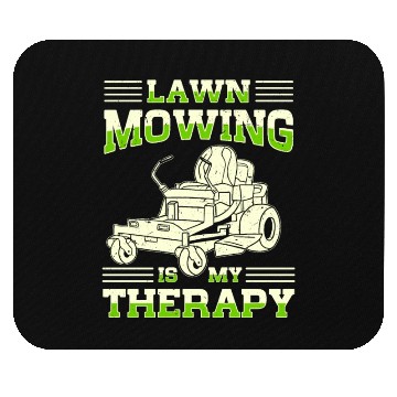 Discover Lawn Mowing Lawn Mower Gardener Gardening Mouse Pads
