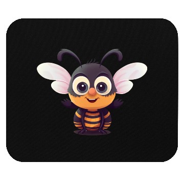 Discover Cute Superhero Bee Bumblebee Wasp Mouse Pads