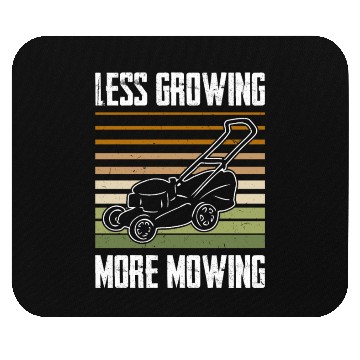Discover Lawn Mowing Lawn Mower Gardener Gardening Mouse Pads