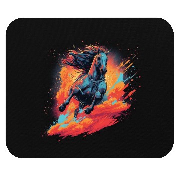 Discover Horse Running Mouse Pads