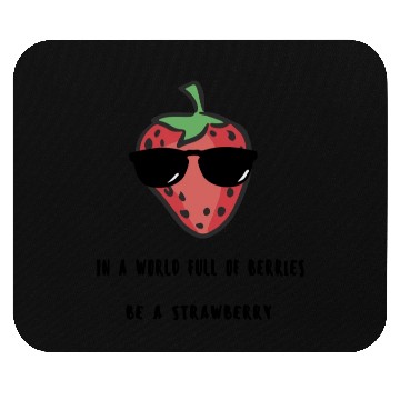 Discover Strawberry world Mouse Pads