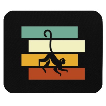 Discover monkey retro Mouse Pads