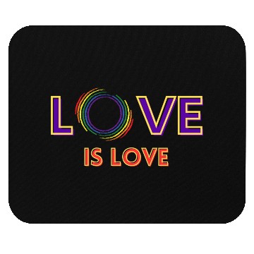 Discover love is love Mouse Pads