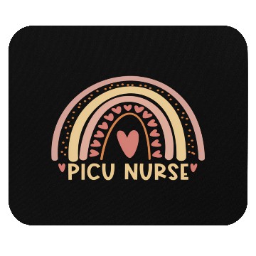 Discover Picu Nurse Boho Rainbow Nursing Student Mouse Pads