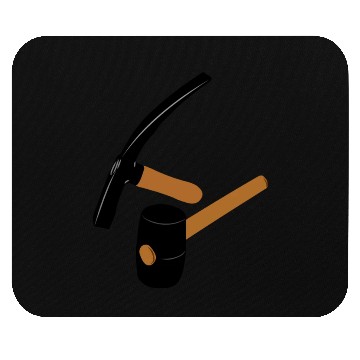 Discover Rubber hammer and paving hammer Mouse Pads