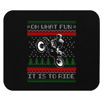 Discover Motorbike Motocross Ugly Mouse Pads