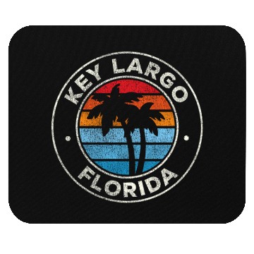 Discover Key Largo Florida Fl 70S Mouse Pads
