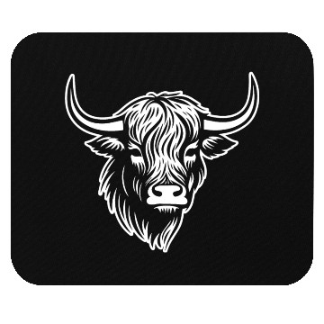 Discover Scottish Highland Cow Mouse Pads
