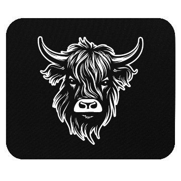 Discover Scottish Highland Cow Mouse Pads