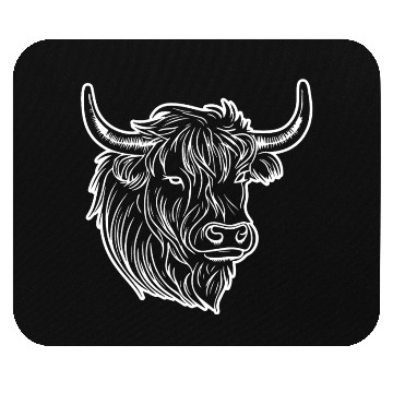 Discover Scottish Highland Cow Mouse Pads