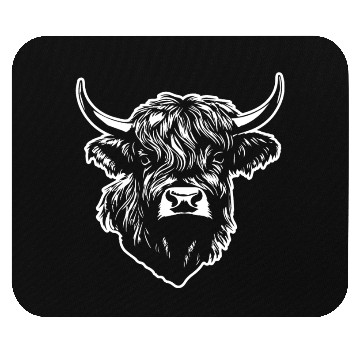 Discover Scottish Highland Cow Mouse Pads