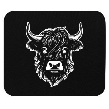 Discover Scottish Highland Cow Mouse Pads