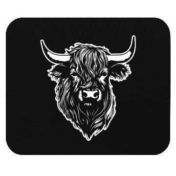 Discover Scottish Highland Cow Mouse Pads
