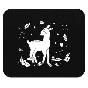 Discover deer in the forest Mouse Pads