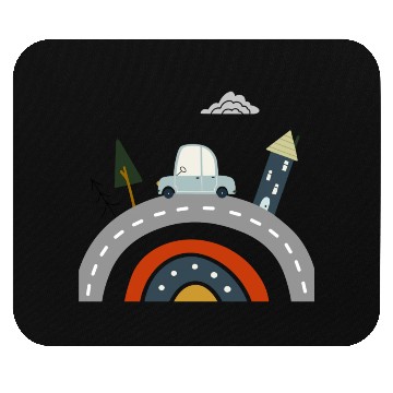 Discover Tour Around The World Mouse Pads