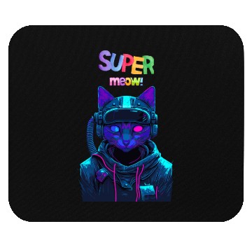 Discover super meow Mouse Pads, cute cat