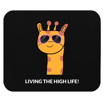 Discover Cute Long Neck Giraffe Mouse Pads