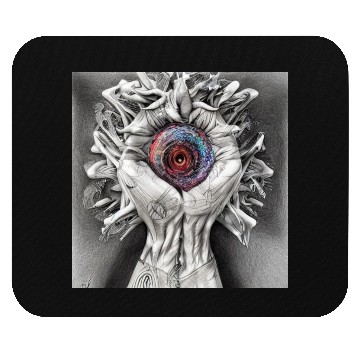 Discover Psychedelic imagination Who am I, where am I? Mouse Pads