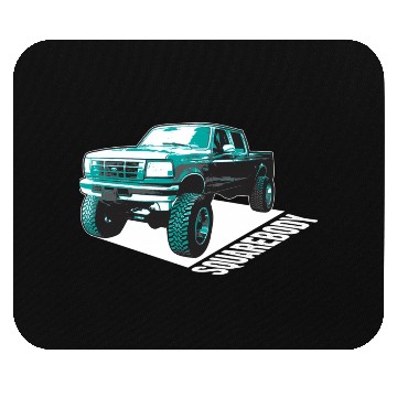 Discover Squarebody Old School Body Car Truck Mouse Pads