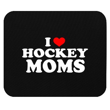 Discover I Love Hockey Mouse Pads