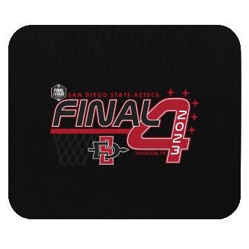 Discover San Diego State Aztecs Final Four 2023 Baetball Mouse Pads