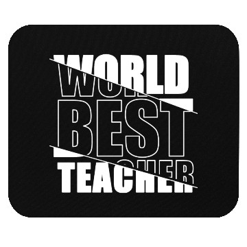 Discover World Best Teacher Mouse Pads