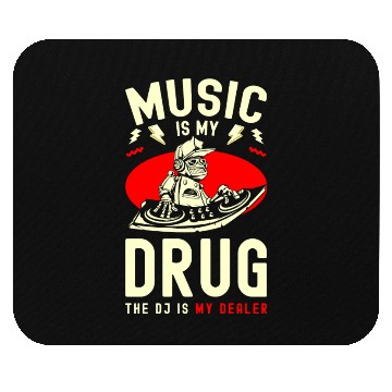 Discover Music Techno Festival Mouse Pads
